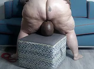 big booty ssbw latina vicky plush handles bbc in homemade interracial session