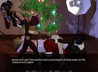 i can't wait to unwrap zoey's christmas gift with that big black cock blowjob