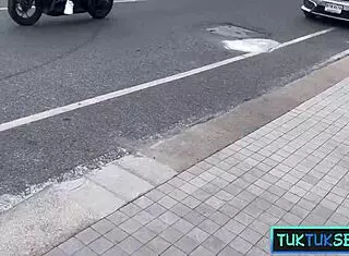 this tiny thai teen got picked up on the street for a wild ride and hardcore action.