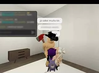 comendo duas putas no roblox brookhaven, vamos foder essas vadias no cu e na vagina!