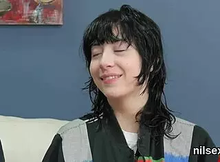 peculiar cutie is taken to ass hole nuthouse for uninhibited therapy with anal and blowjob