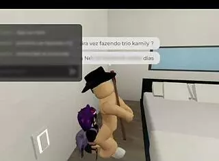 comendo duas putas no roblox brookhaven, vamos foder essas vadias no cu e na vagina!