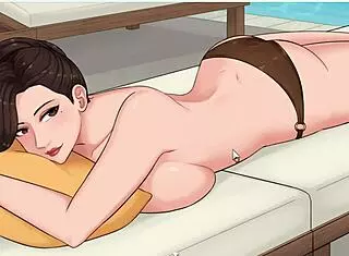 Julie raw sex scenes with big ass creampie