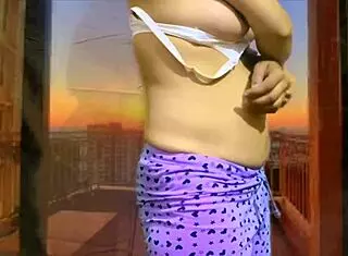 Bikaner ki sherni CAUGHT MASTURBATING in hotel room with BIG TITS and ass