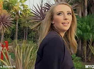 Harleys bf doesnt know about my blonde big tits blowjob and creampie in vagina, uhh