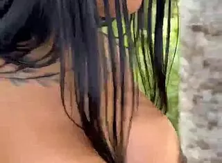 i'm a latina with a big ass masturbating in the forest to break a curse on my body