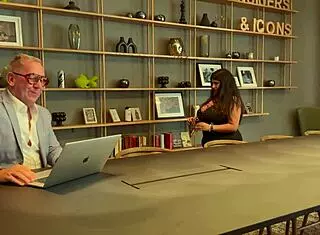 dominatrix mistress april serves up cupcake and toes for her bdsm slave in homemade heels session