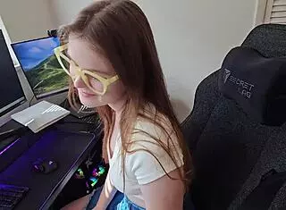 Sharing Room with New Russian Stepsis Ava Marina Leads to Deepthroat Riding and Cowgirl Creampie in Dirty Roleplay