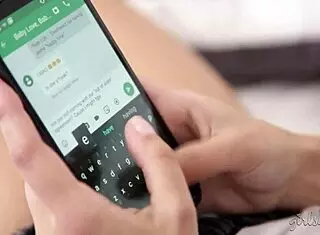 serena blair contrasts with squirting step-sister gabi paltrova in intense lesbian muff diving