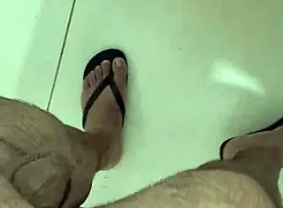 sheer com features orgasmo santo10 in a bold exhibitionist flashing display