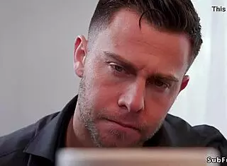 Busty teen 18+ licks step mom's pussy in bondage fantasy roleplay 😈