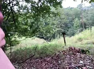 Clitlicker662 update 8 img 0569 from Sep 29 2024 shows outdoor public masturbation with clit licking in forest nature