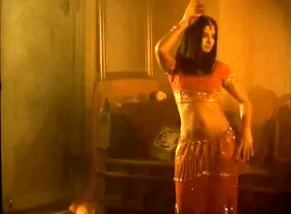 Exotic Indian Babe in Sensual Striptease with Ripped Clothes and Erotic Dance