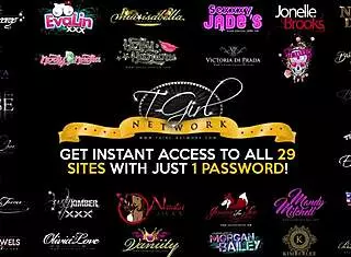 Gorgeous Trannies Sarina And Foxxy Suck Cock And Assfuck In Interracial 69