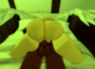 Angel gets corrupted by demon with monster big black cock creampie