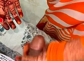 wife gets double creampied by husband and young guy