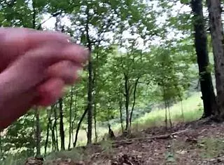 Clitlicker662 update 8 img 0569 from Sep 29 2024 shows outdoor public masturbation with clit licking in forest nature