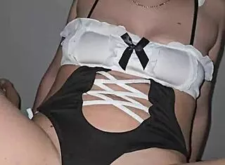 Someone next door starts fucking my stepsister hard while I watch and crave her tight body.