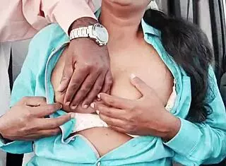 College girl does car sex with telugu dirty talks..