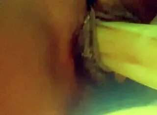 veggie in my ass... oops, feels so good