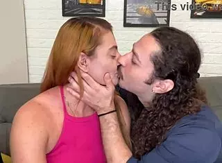 oh man, pounding that redhead lary fonseca's pussy from maceió, she's such a skinny slut with natural tits 😈🍑