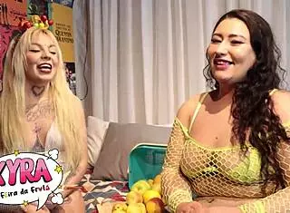 Agatha Ludovino Interview for Anal Fruit Fair 2 with Sheer Red Details