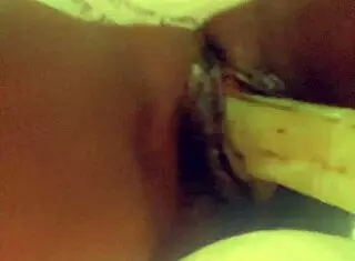 veggie in my ass... oops, feels so good