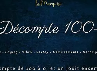 hey, check out this french audio joi with a countdown vibe