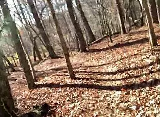 clitlicker662 shares an intriguing update from dec 12 2024, capturing solo outdoor masturbation in the forest with naked exhibitionist flashing and sloppy clit play