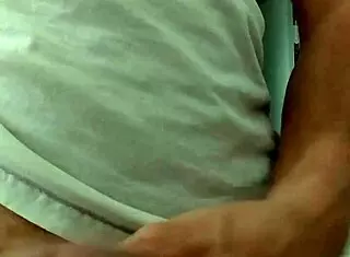 Subtle cock stroking session