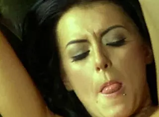 after her release from prison, stacey lacey feels an overwhelming desire for a thick cock in her shaved pussy. she bends over eagerly on the bed