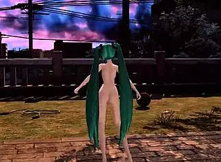 Hatsune Miku Solitary Envy Project Diva Nude Mod Full Nude With Big Tits Asian Goddess Pussy And Big Ass In Japanese Boobs Action