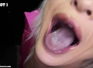 Milf Alyssia Vera, how do you handle cock so well at gloryhole?