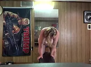 Accidental creampie with milf redhead sex toys dildo