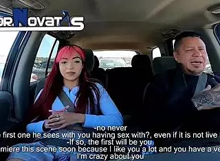 whoa this young mexican redhead gets pounded hard in her casting interview 😈🍑