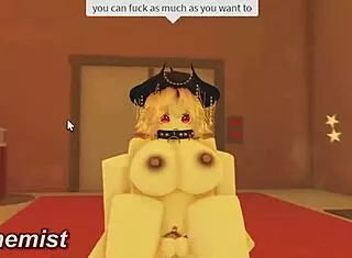 hey loving this roblox session fucking that random whore hard 😈🍆