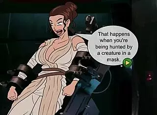 in the hentai adventure star moans the lust awakens with intense titjob and moaning in 1080p