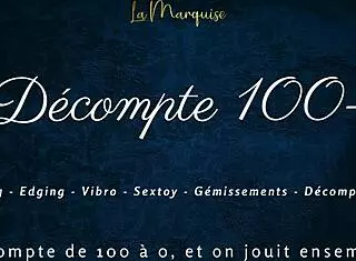 hey, check out this french audio joi with a countdown vibe