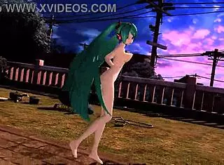 Hatsune Miku Solitary Envy Project Diva Nude Mod Full Nude With Big Tits Asian Goddess Pussy And Big Ass In Japanese Boobs Action