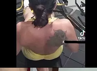 Nicole Medallo Sweats In Gym For Tempting Body To Please Studs