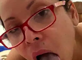 Oh man, Anna Maria that mature Latina gives such an epic blowjob! 🔥