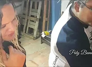 i broke my car in favela big ass latina fixed it full on red