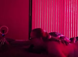 i made my neighbors girlfriend with glasses suck my big black cock to keep her secret