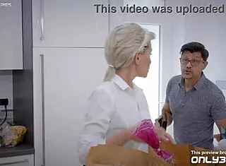 so this unplanned threesome just happened with a blonde, latina, and redhead maid in stockings