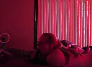 i made my neighbors girlfriend with glasses suck my big black cock to keep her secret