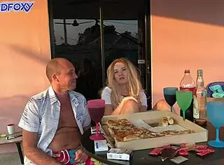 hey wanna see this naughty skinny 18yo fuck dad's friend doggystyle?