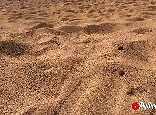 Why not sneak a topless beach blowjob from my wife during our holiday vlog?