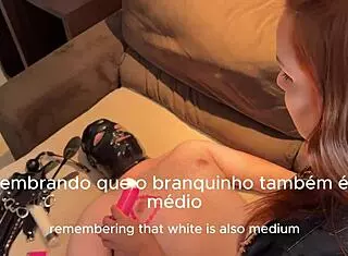 She teases sub with wax play while BBC waits to fuck her right in front