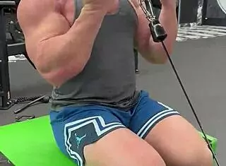 Join My Intense Workout Session Subscribe For Private Of Action