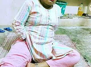 Desi Indian Wife Gets Hard-Core Fucked by Horny Neighbor Boys in Homemade Bent Over Action